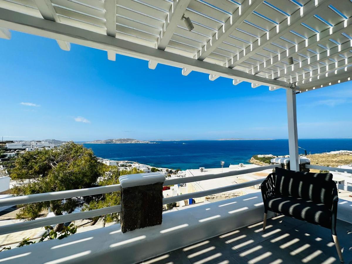 Seaview & Jacuzzi Summer Residence Mykonos Town Exterior photo